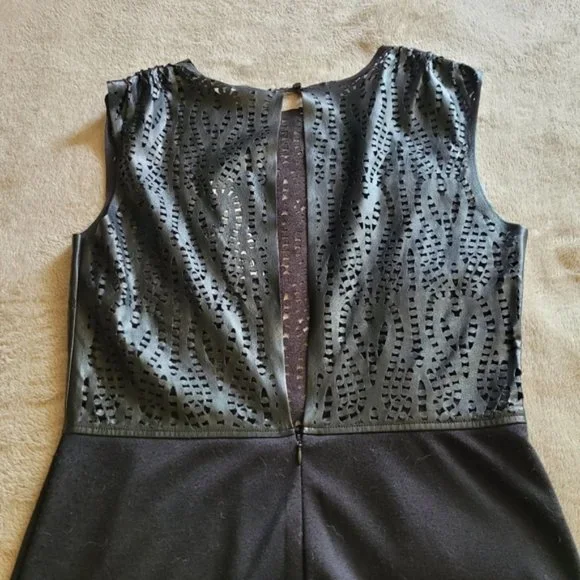 House of Harlow 1960 pleather cutout dress size large - Picture 9 of 16